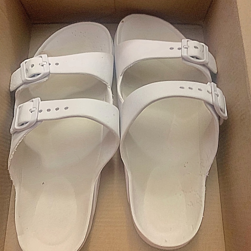 Womens white Sandals
